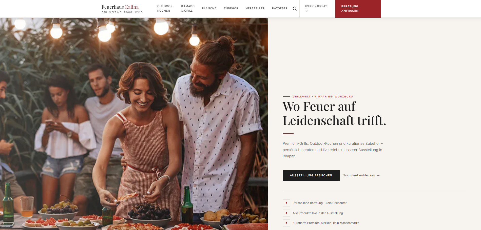 Feuerhaus Kalina – Premium-Grills & Outdoor-Küchen